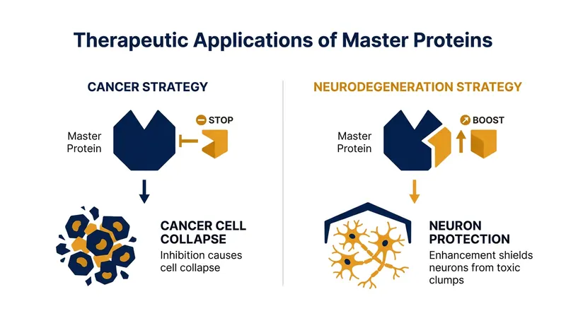 Two distinct medical strategies for manipulating genetic buffering.