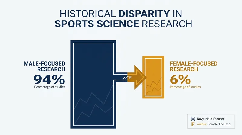 Historically, only an estimated 6 percent of sports science research has focused on female athletes.
