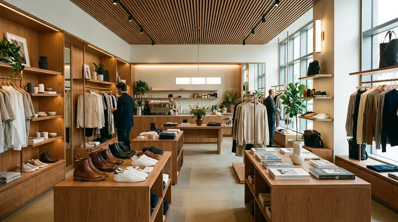 In-store merchandising is evolving to reflect the multi-brand strategy seen online.