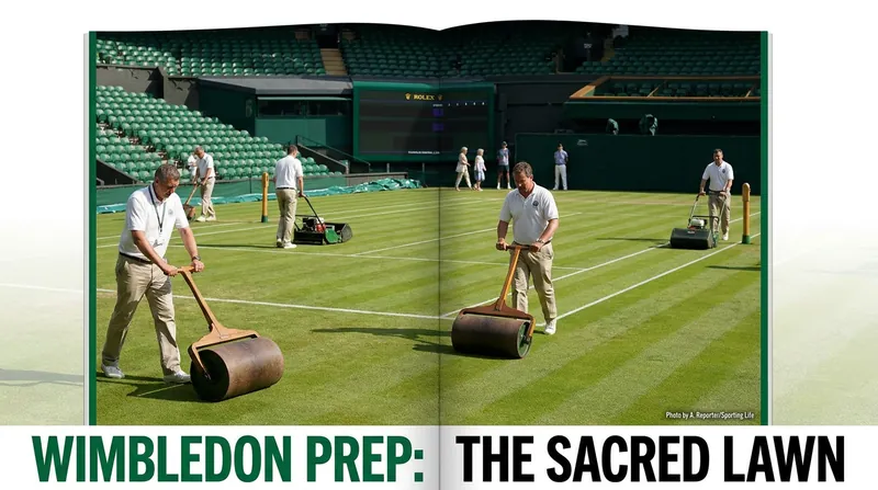 The brief grass-court season culminates at the All England Club on June 29.