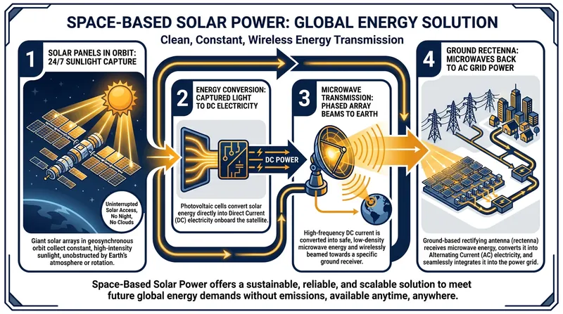 The mechanism of orbital energy transmission.