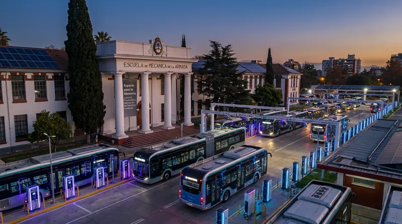 The city has constructed 29 dedicated electroterminals to charge the massive fleet overnight.