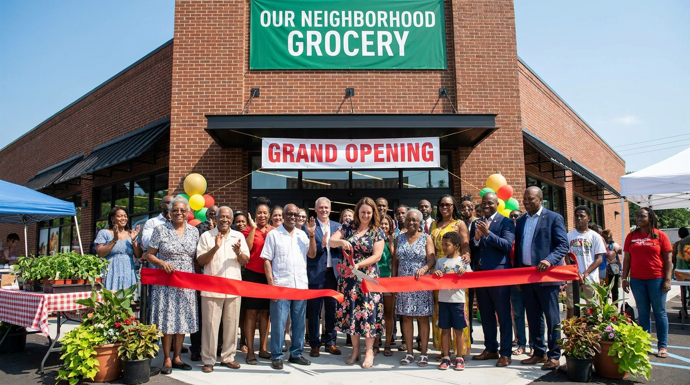 Grassroots organizing efforts often take years of fundraising and planning before a cooperative market can open its doors.