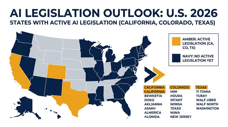 State-level AI regulations have created a fragmented compliance landscape in the U.S.