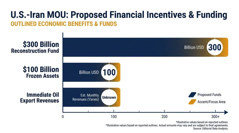 The economic relief framework proposed for Iran under the new agreement.