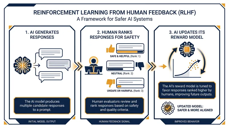 How AI models are trained to refuse harmful requests.