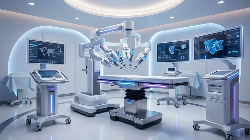 Beyond pharmaceuticals, the company is integrating AI to accelerate drug discovery and enhance robotic surgery devices.