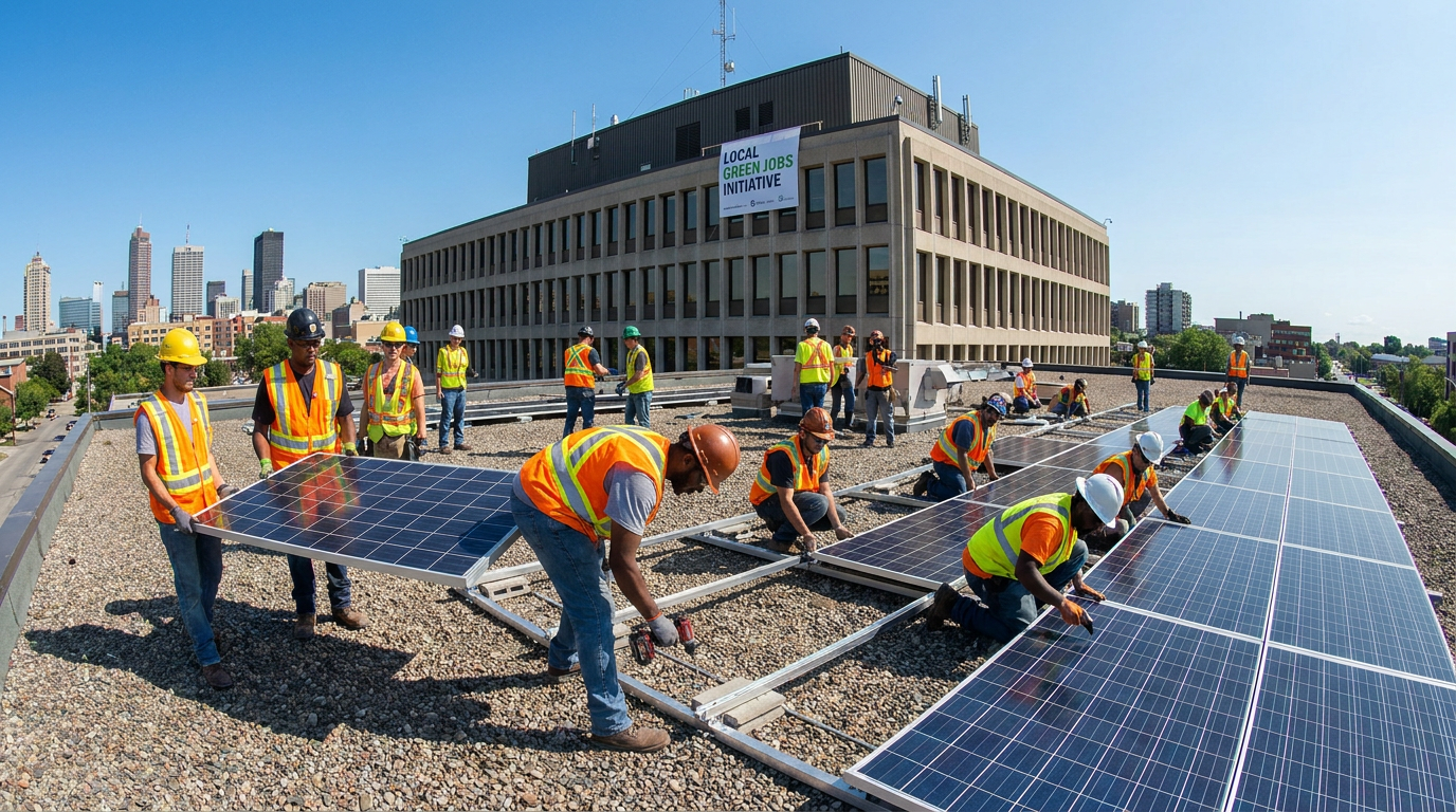 The installation contracts prioritize Welsh-based suppliers, keeping the economic benefits of the green transition local.