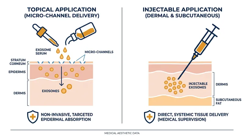 While topical application post-procedure shows a favorable safety record, off-label injections carry unstudied long-term risks.