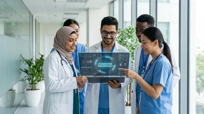 Developers emphasize that AI agents will serve as assistants to handle routine data gathering, leaving final decisions to human doctors.