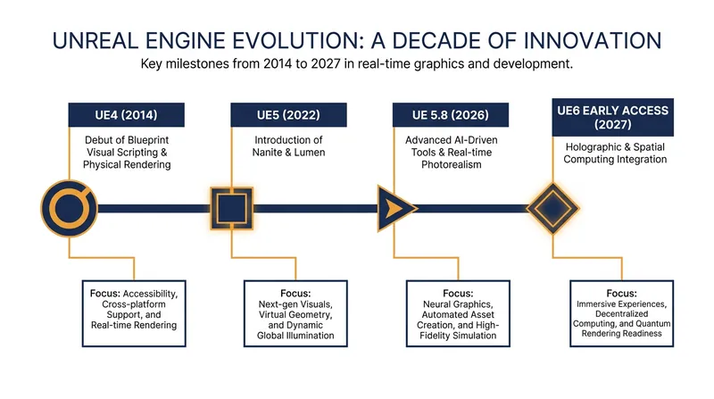 The rapid evolution of Epic's flagship game engine.