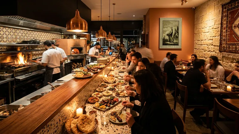 The 60-seat restaurant is designed to feel like an intimate dinner party.