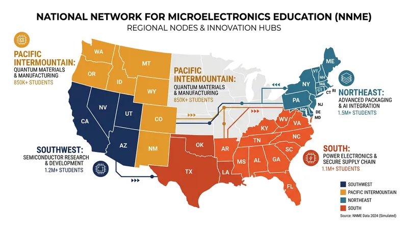 The NNME has established four regional hubs to coordinate training across 325 organizations.