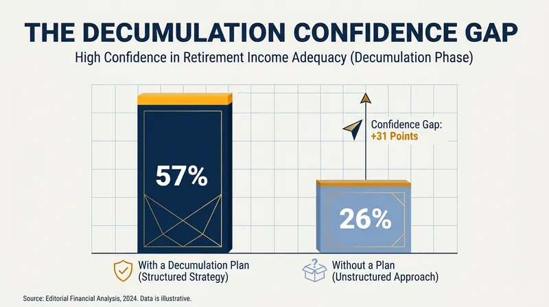 Having a formal withdrawal strategy more than doubles a retiree's confidence in their spending.
