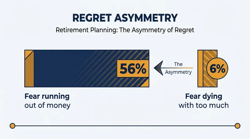 Retirees overwhelmingly fear outliving their savings more than they fear leaving unspent wealth behind.