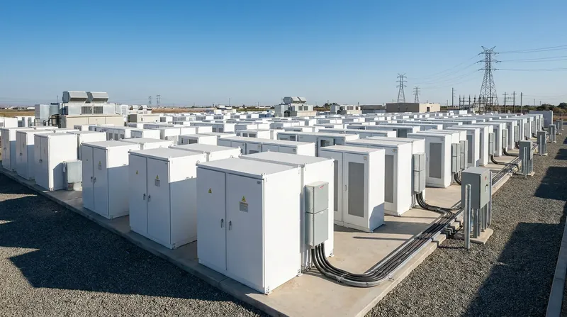 Grid-scale battery storage is doubling in key markets to capture excess daytime solar power.