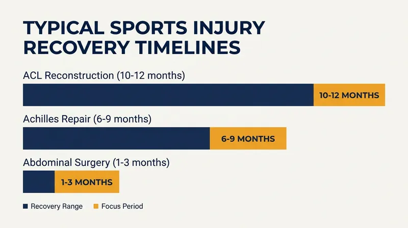 Athletes are increasingly prioritizing standard recovery timelines over rushed returns to ensure long-term joint stability.