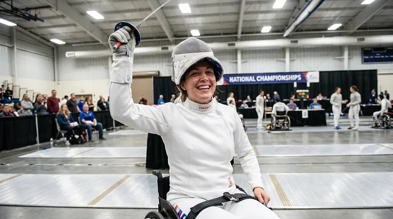 Canadian para-fencer Trinity Lowthian successfully returned from abdominal surgery to secure a top-five global ranking.