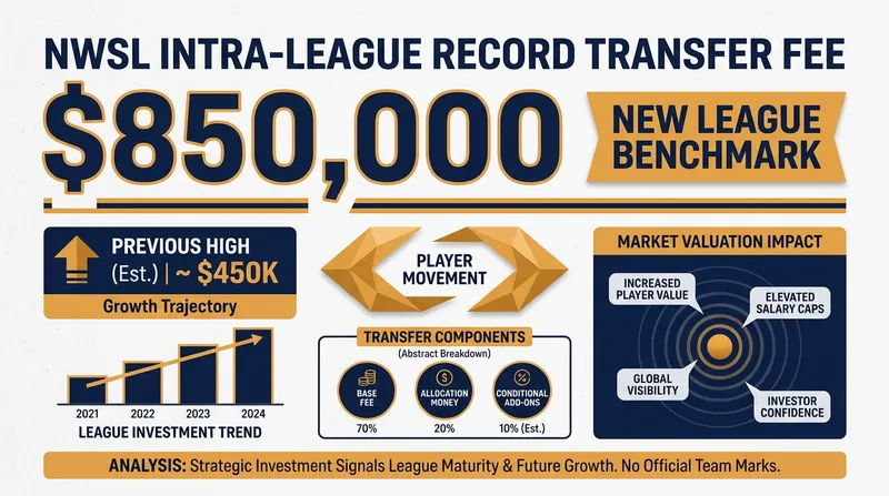 Angel City's $850,000 fee shatters previous NWSL domestic transfer records.