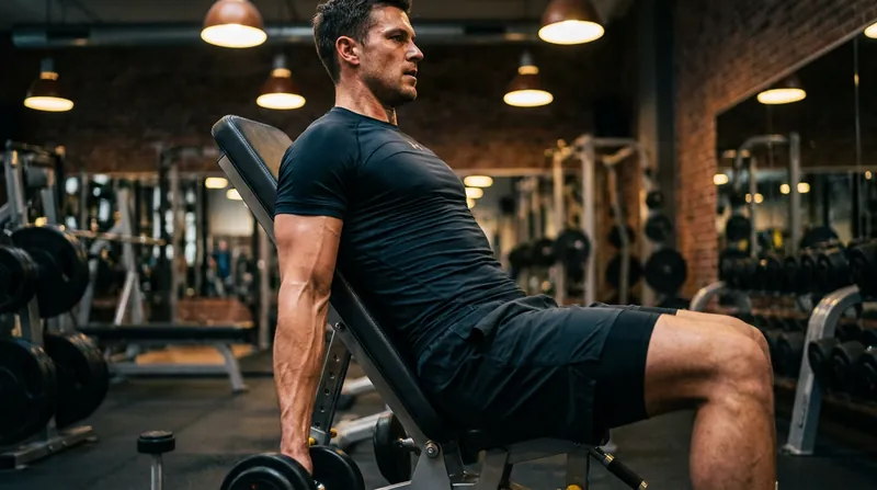 Exercises that place the muscle under a deep stretch, like incline curls, are highly effective for stretch-mediated hypertrophy.