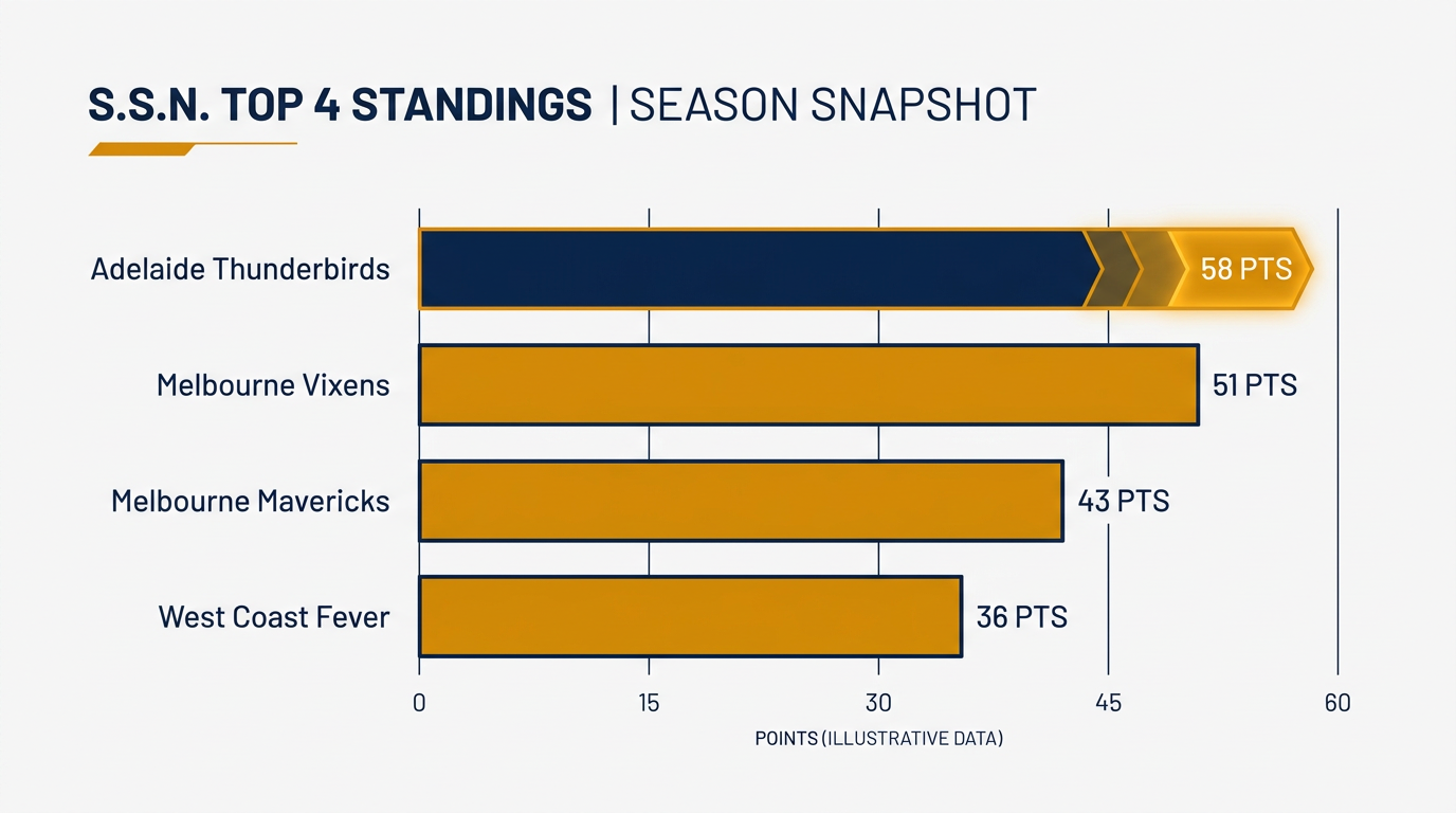 The Adelaide Thunderbirds dominated the compressed Suncorp Super Netball regular season.