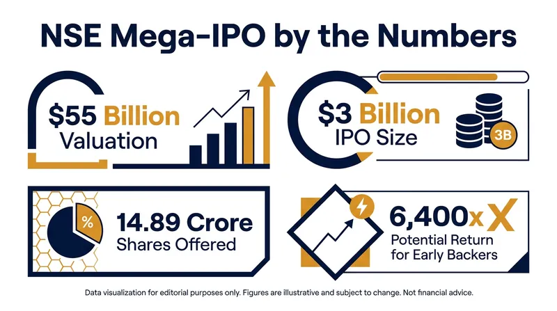 Key figures from the NSE's Draft Red Herring Prospectus.