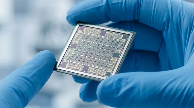 The scanner relies on licensed 'ultrasound-on-chip' technology, which builds acoustic sensors directly onto silicon semiconductors.