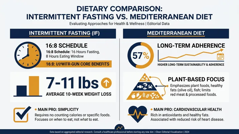 A side-by-side comparison of the core mechanisms and outcomes of both dietary approaches.