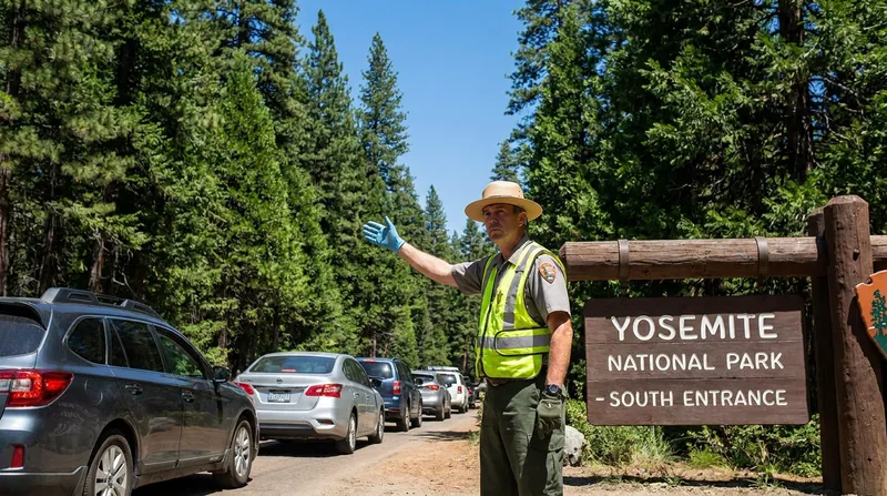 Parks will rely heavily on real-time traffic diversions and active parking management to handle peak crowds.