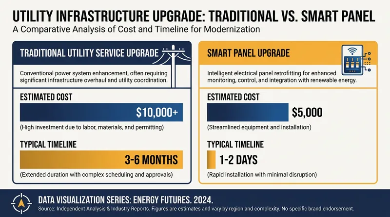 Smart panels offer a faster, often cheaper alternative to digging up utility lines.