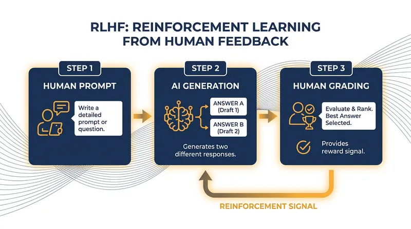 How human feedback trains AI models to be more accurate and helpful.