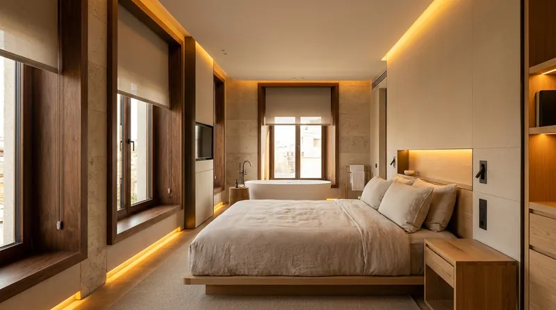 Advanced acoustic insulation and DC microgrids allow net-zero rooms to offer superior quietness and comfort.