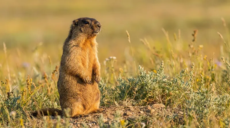 Marmots, large burrowing rodents native to the Siberian steppe, are believed to be the original animal reservoir for the ancient plague.