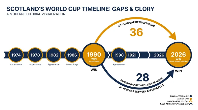 Scotland's long wait for World Cup glory has finally come to an end.