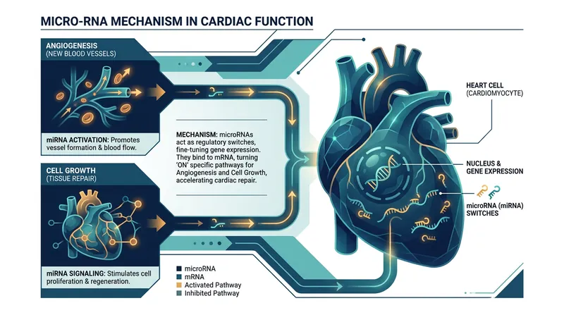 Swimming promotes a greater modulation of microRNAs, which act as master regulators for cellular growth and blood vessel formation.