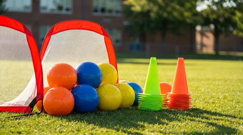 Schools participating in the program receive starter kits equipped with balls, pop-up goals, and training curricula.