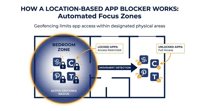 By creating a physical boundary, the device removes the need to rely on sheer willpower at bedtime.