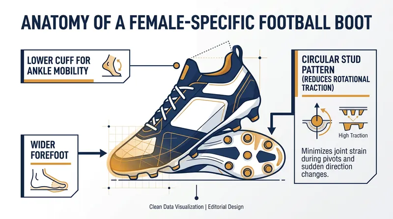 How modern boots are engineered specifically for female biomechanics.