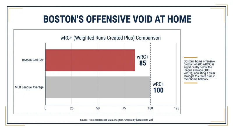 The Red Sox offense has been one of the least productive home units in baseball this year.