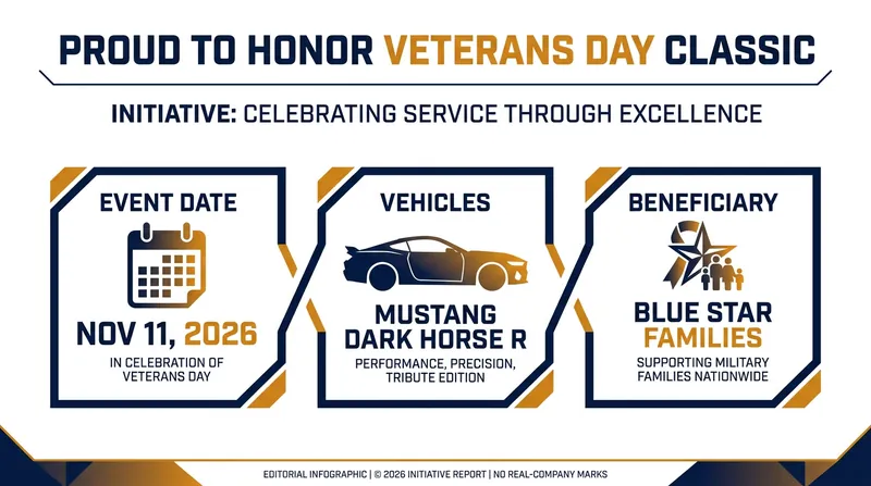 Key details of the new Ford and NASCAR military support initiative.