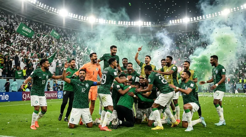 Saudi Arabia proved their resilience by securing a 1-1 draw against Uruguay in their opening fixture.