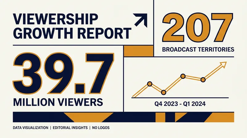 Viewership for the UEFA Women's Champions League more than doubled compared to the previous season.