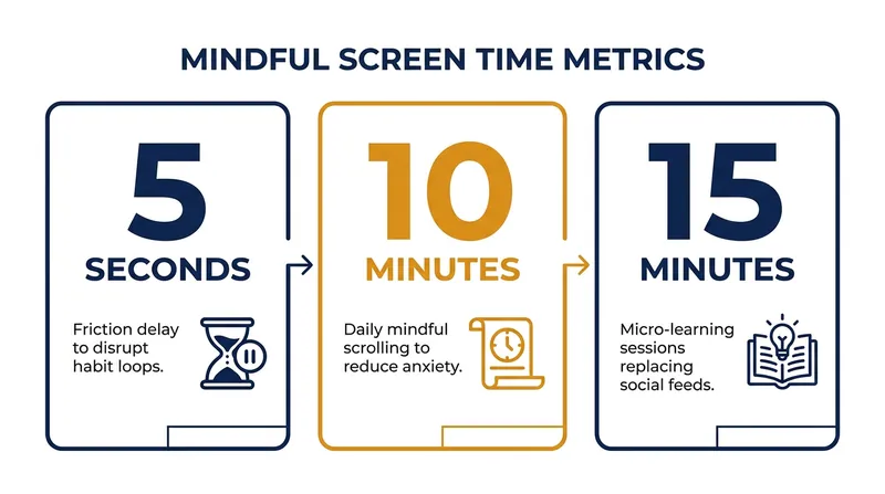 Small interventions can create significant shifts in digital habits.