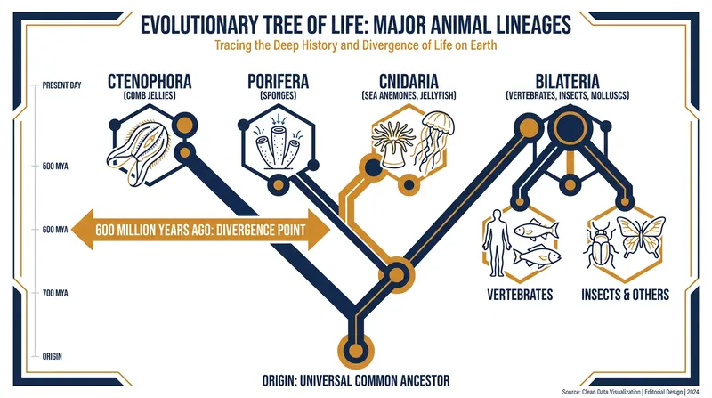Comb jellies and sea anemones diverged roughly 600 million years ago, yet they still share the same developmental language.