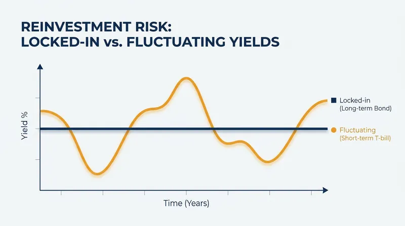 T-bill ladders offer high liquidity but expose investors to reinvestment risk if central banks cut interest rates.