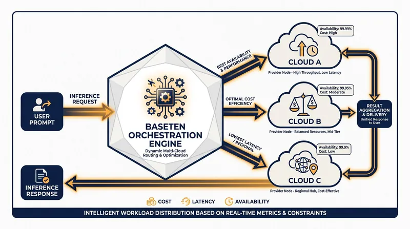 By sitting above the underlying hardware, multi-cloud inference platforms can route workloads around outages and price spikes.