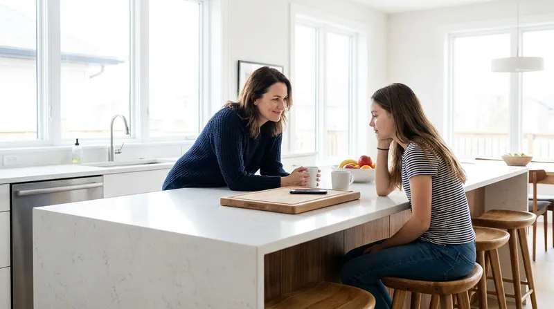 As children become teenagers, the digital mentor's role shifts from gatekeeper to trusted consultant.