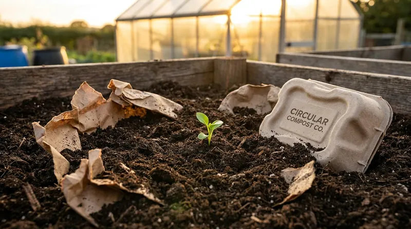 Removing PFAS from molded fiber bowls ensures that commercial compost remains safe for agricultural use.