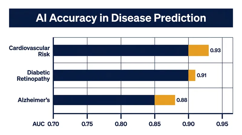 Deep learning models are achieving predictive accuracy that rivals traditional blood-test risk scoring.