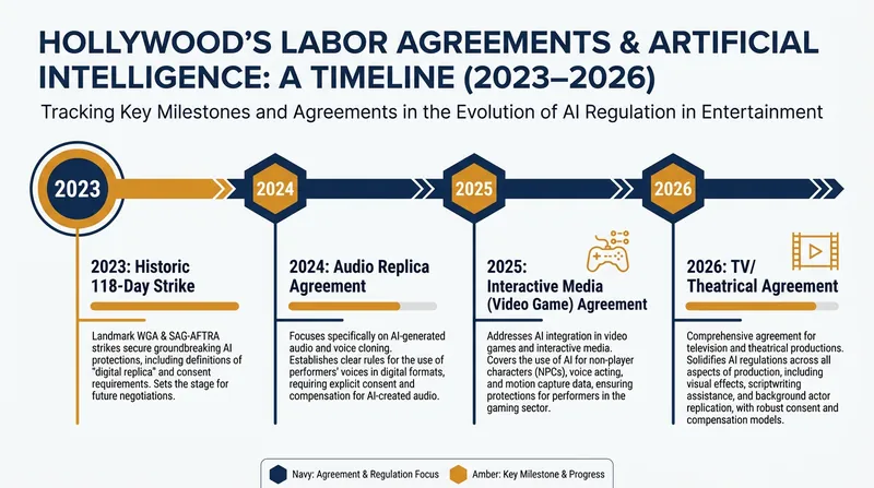 The 2026 contract is the culmination of a multi-year effort to establish AI guardrails across all entertainment sectors.